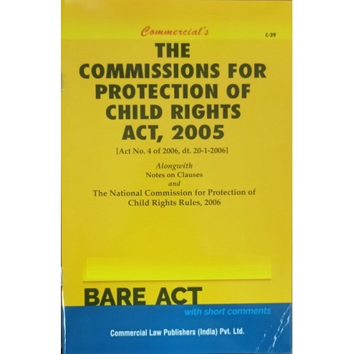 Commercial's The Commissions for Protection of Child Rights Act, 2005 Bare Act 2023
